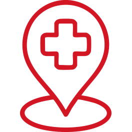 Hospital Map Marker