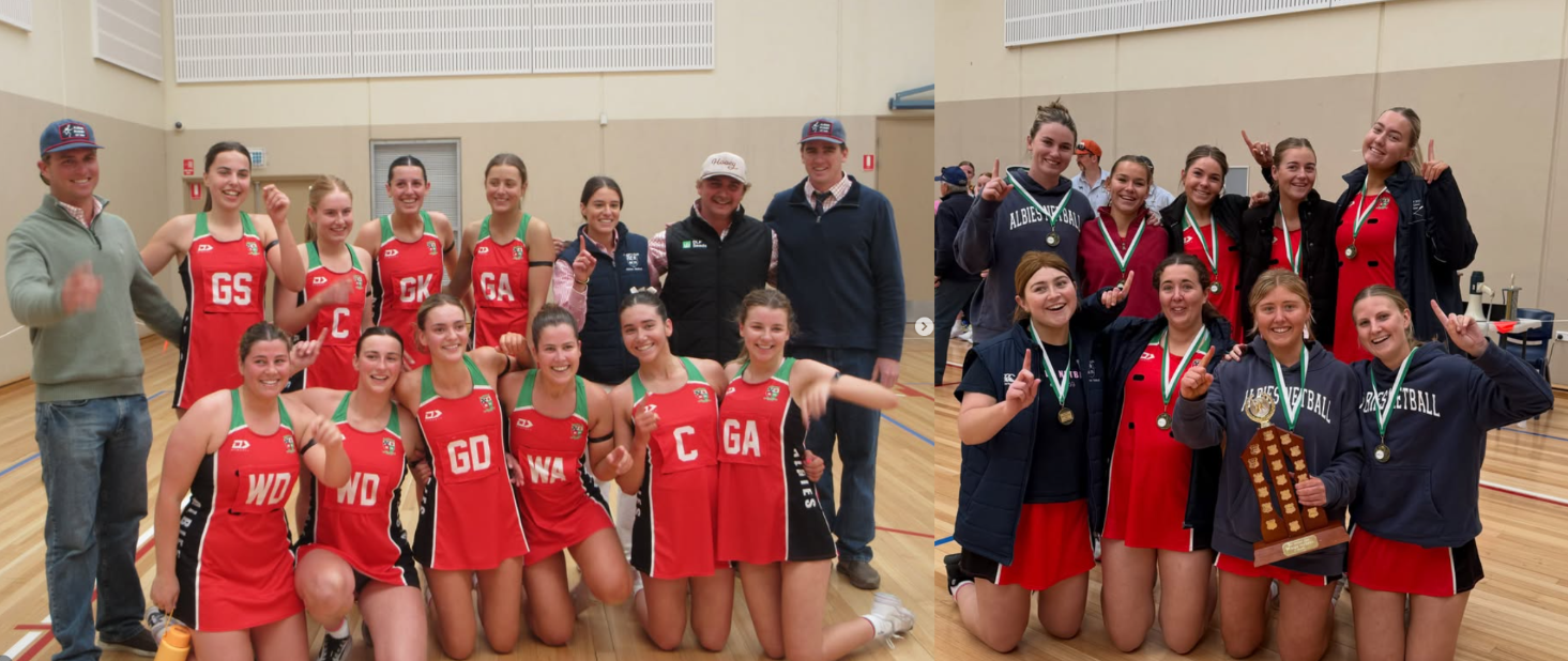 The Double Sweep: Hard Work Pays Off for A & B Grade Netball